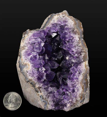 Natural Amethyst Crystal Stone Cluster | Raw Quartz Minerals