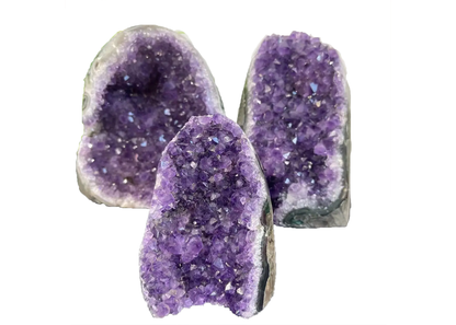 Natural Amethyst Crystal Stone Cluster | Raw Quartz Minerals